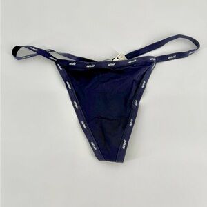 Aerie Navy Thong